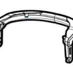 Hayward Cyclone Handle Assembly 650 - Black - RCX361300236 - 2