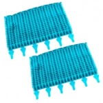 Zodiac Indigo sheet brushes - W1585A - 3