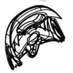 Zodiac MX6 Pool Cleaner Body Panel RHS - A0211500 - 2