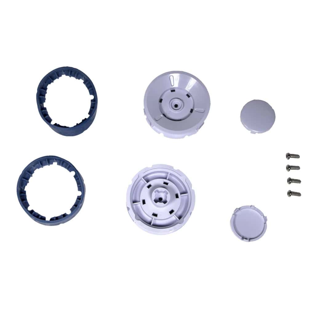 Hayward AquaVac Wheel Assembly Kit - Blue - RCX36140311234 - 1
