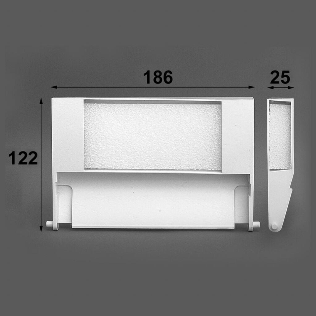 BWT Aquareva  skimmer flaps (2pcs.) - White – 40031043 - 2