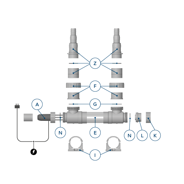 Blue Lagoon Profiheater 3 kW