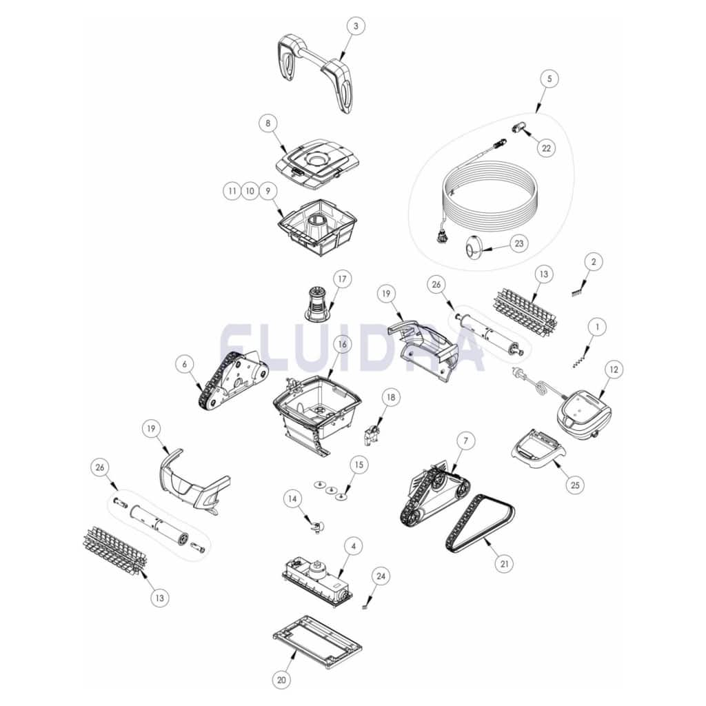 Zodiac RC 4380 - WR000240 - 1