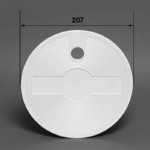 BWT Aquareva skimmer frame cover set (2 pcs) - White - 40061042 - 3