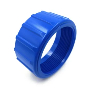 Blue Lagoon Nut 70 mm x 33.5 mm for end cap ABS Blue - B290010