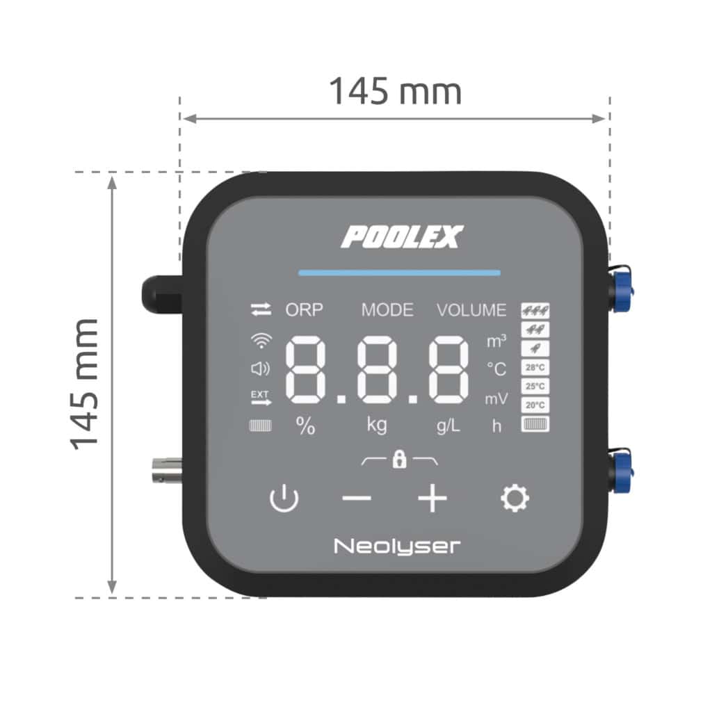 Poolex Neolyser salt chlorinator for pools up to 20.000 litres - 8