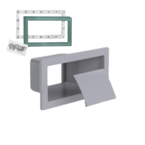 Weltico A400 grey pool skimmer renovation kit for pool maintenance and repair.