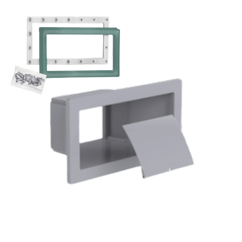 Weltico A400 design pool skimmer renovation kit grey - 60662G - 1