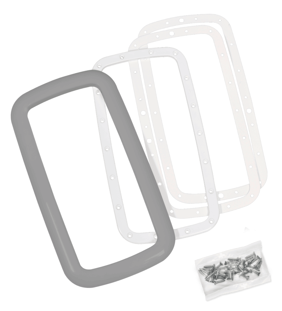 Weltico A400 elegance grey skimmer renovation kit - 62743G - 1