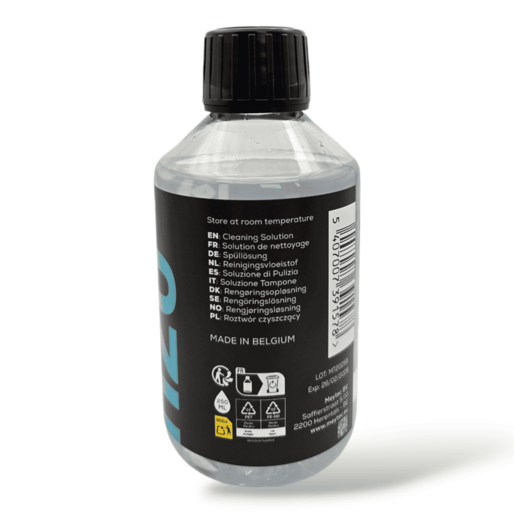 Meytec cleaning solution H2O bottle 250 ml - 2