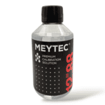 Meytec conductivity calibration solution, 12.88 mS/cm, 250 ml bottle for pool testing.
