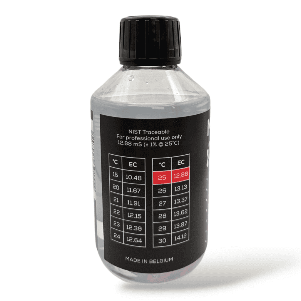 Meytec conductivity calibration solution - 12.88 mS/cm - bottle 250 ml - 3