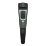 Meytec digital pH tester for accurate pool water testing.