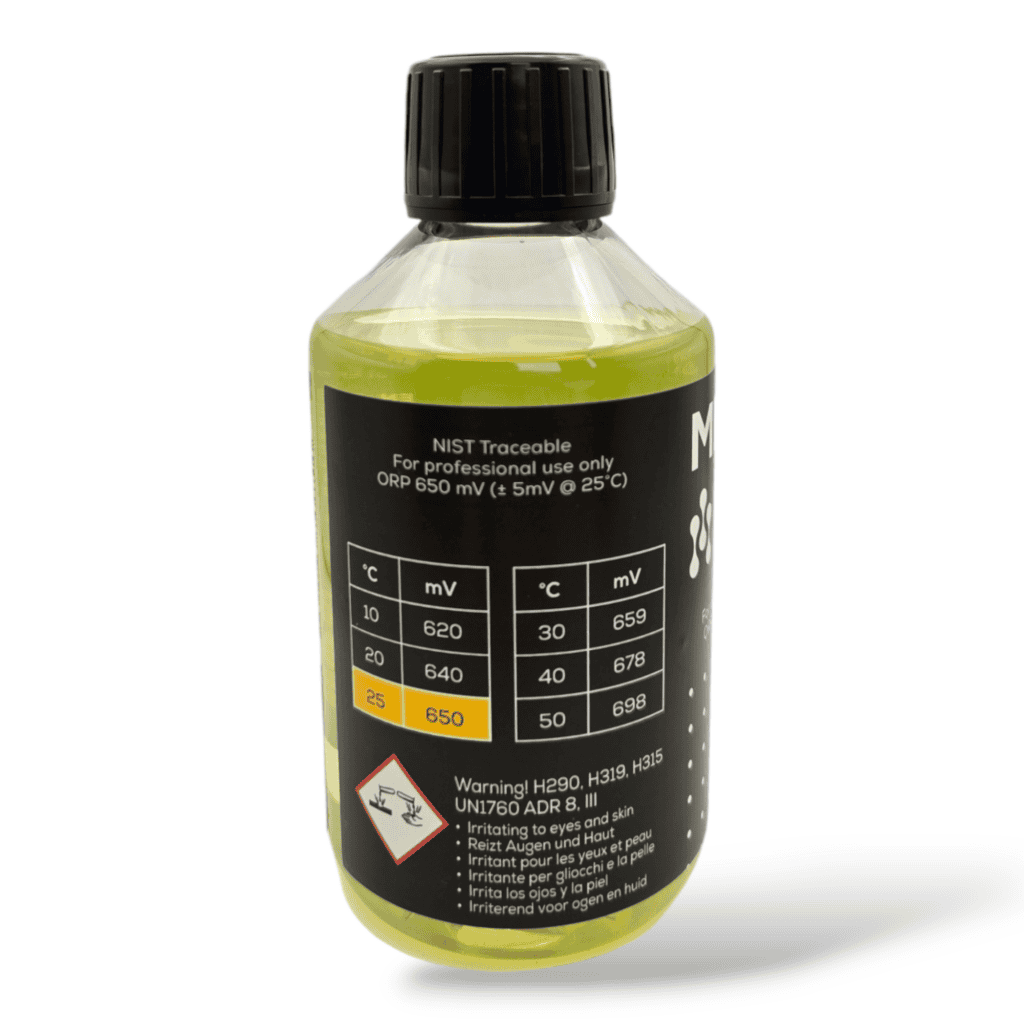 Meytec buffer solution - RX 650 mV - bottle 250 ml - 3
