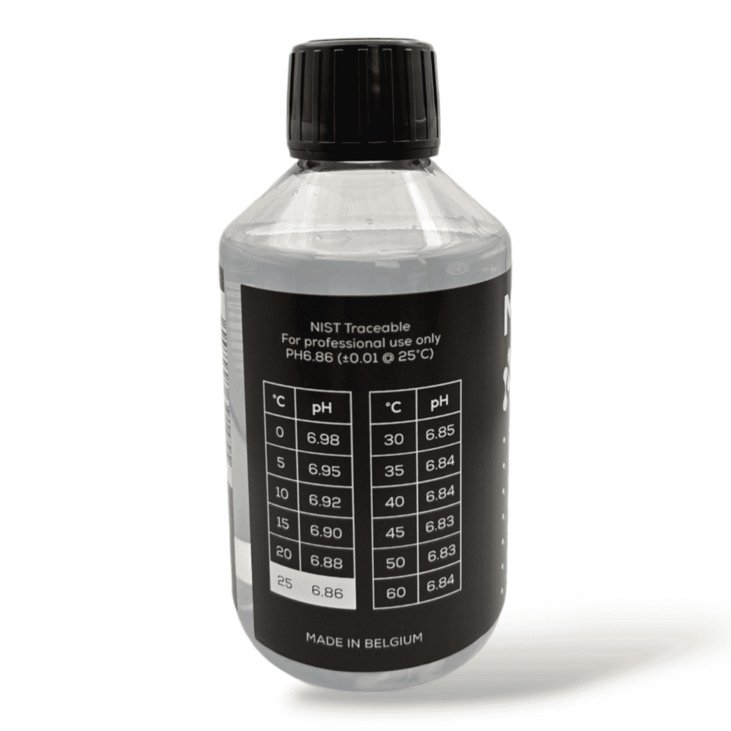 Meytec buffer solution - pH 6.86 - bottle 250 ml - 3