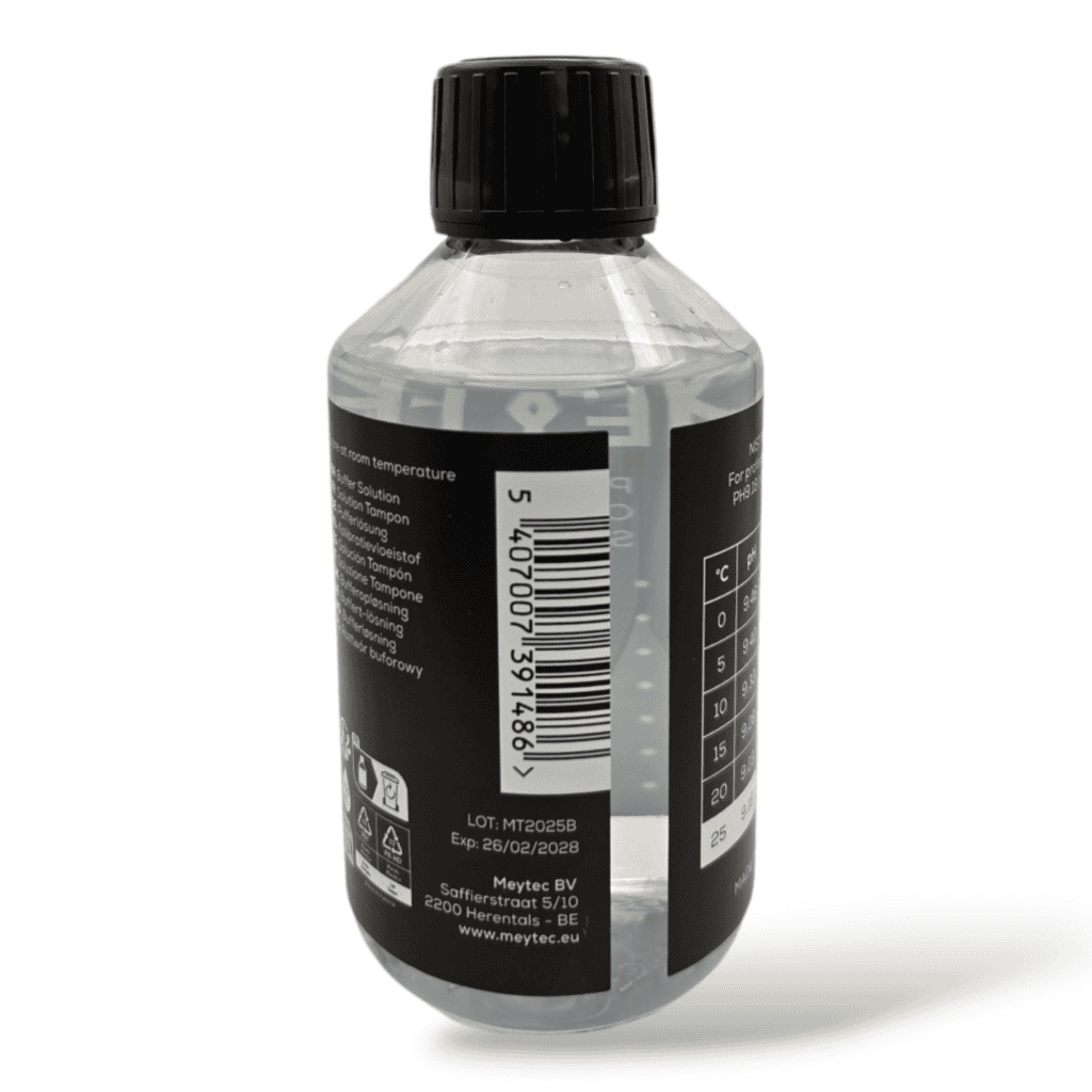 Meytec buffer solution - pH 9.18 - bottle 250 ml - 5