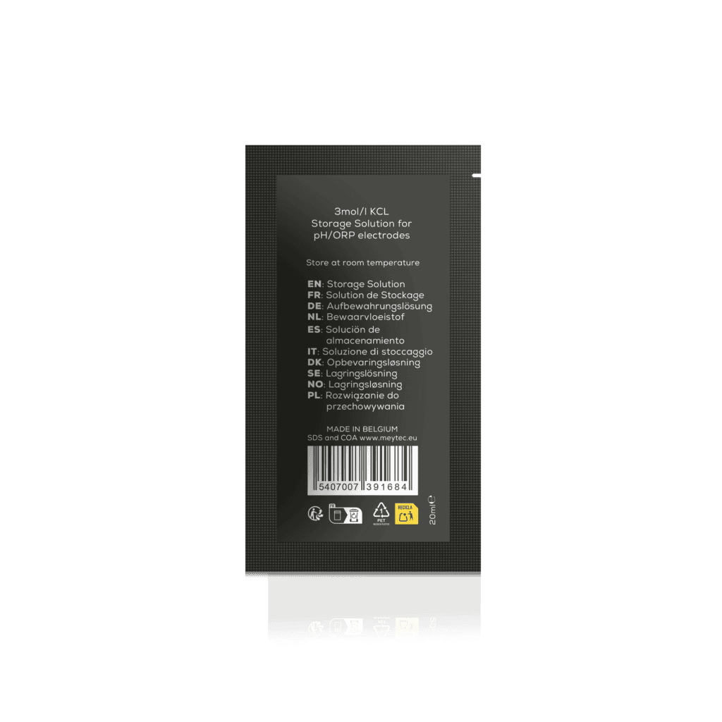 Meytec KCL electrode storage solution sachet 20 ml - 2