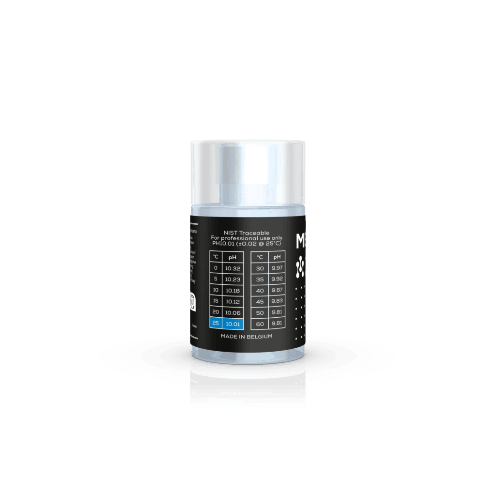 Meytec buffer solution - pH 10.01 - bottle 60 ml - 2