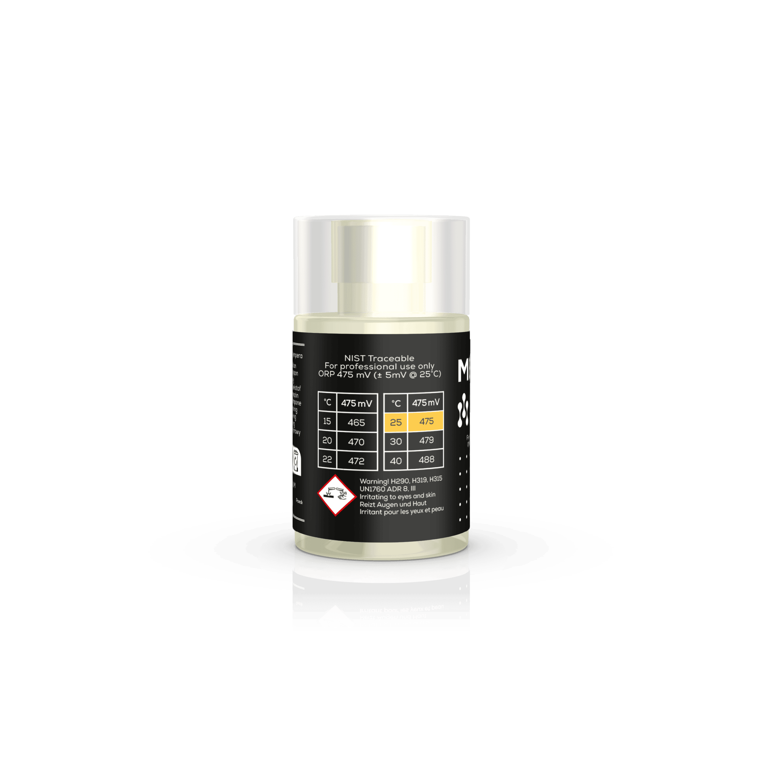 Meytec RX 475 mV redox calibration solution bottle 60 ml