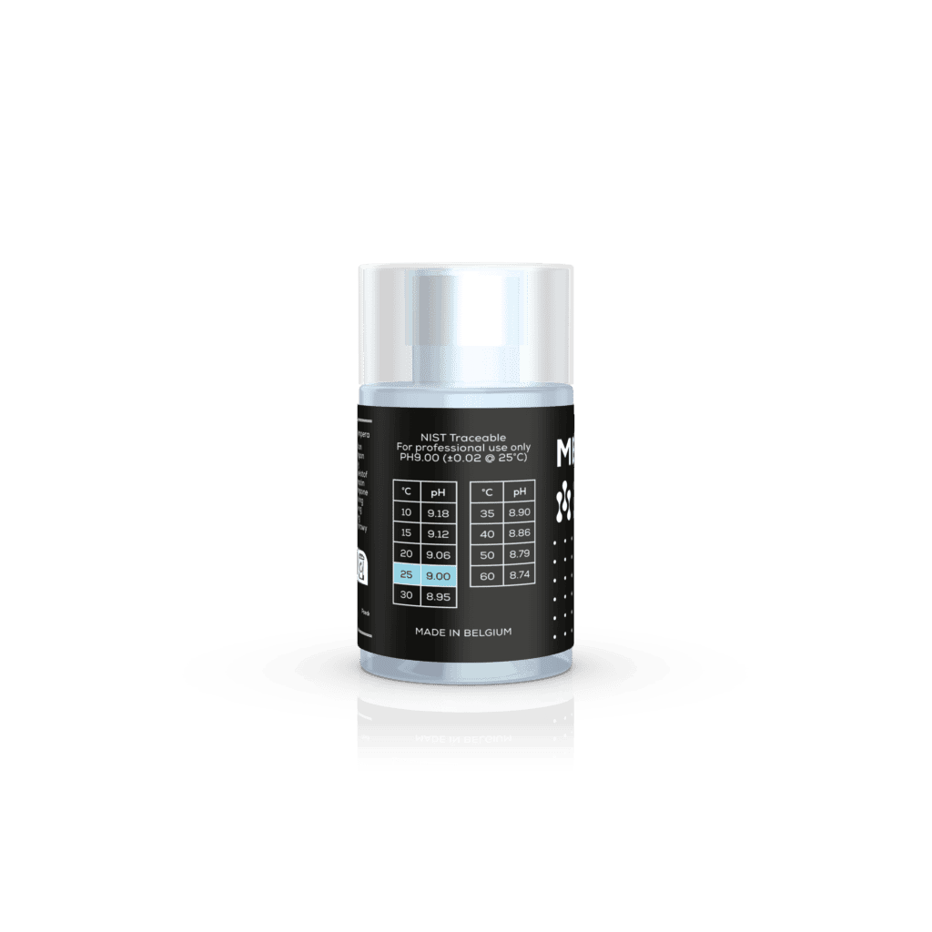 Meytec buffer solution - pH 9.00 - bottle 60 ml - 2