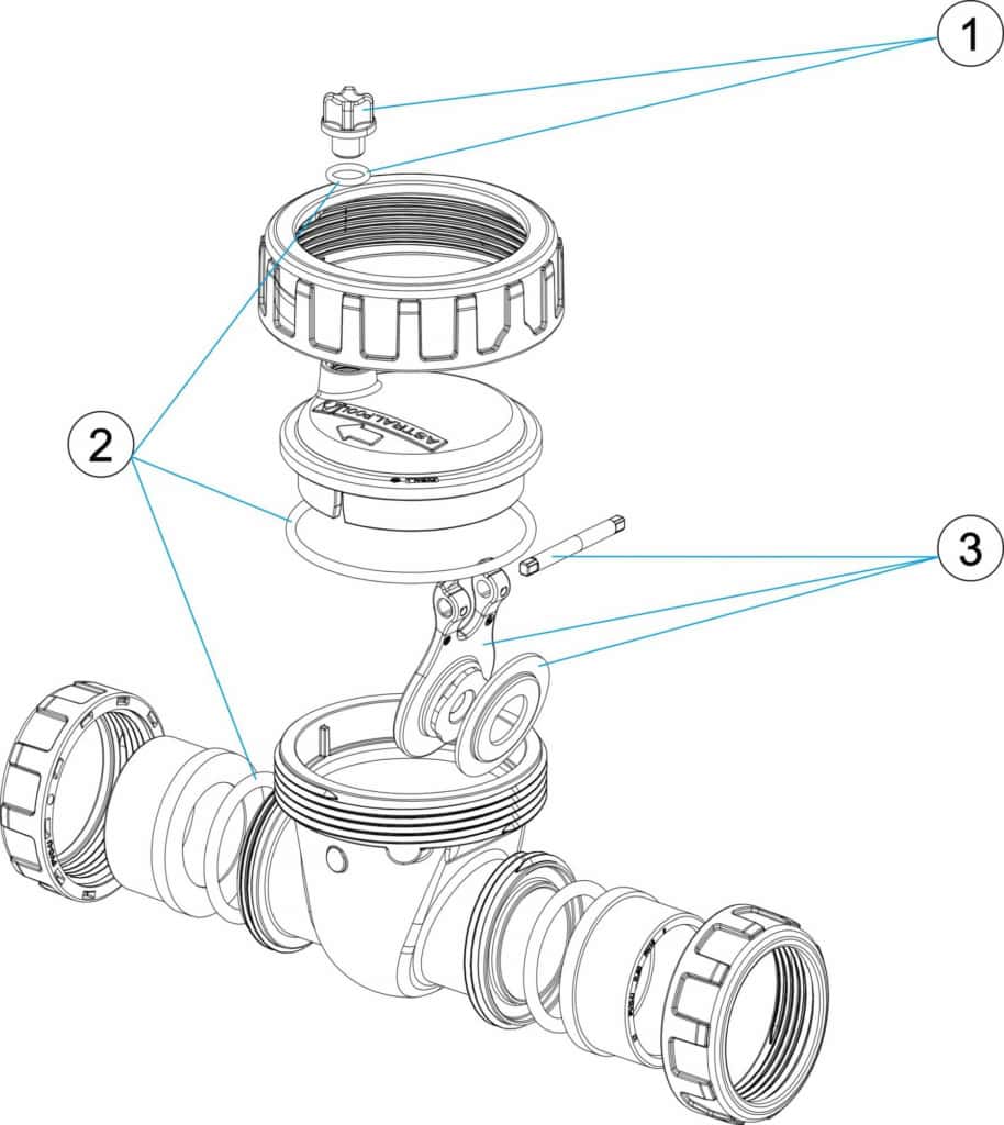 Clear Series check valve - 1