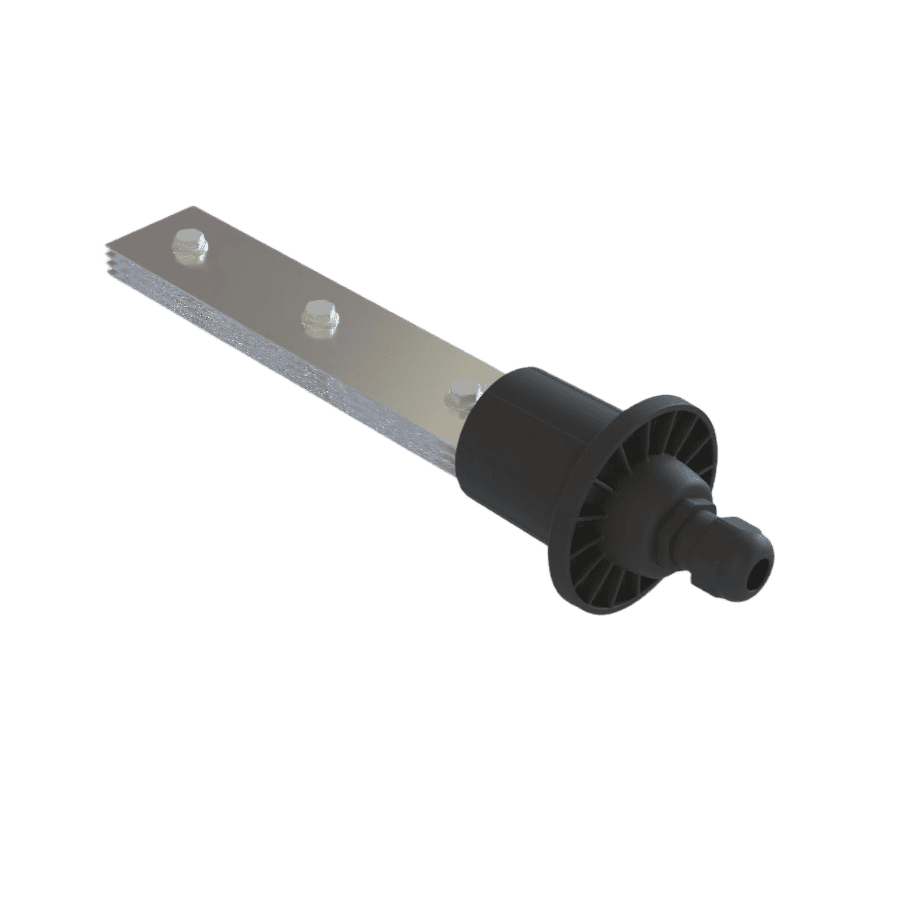 Compatible salt chlorinator cell - 4 plates - HAY-SVKB-E4P_C - 1