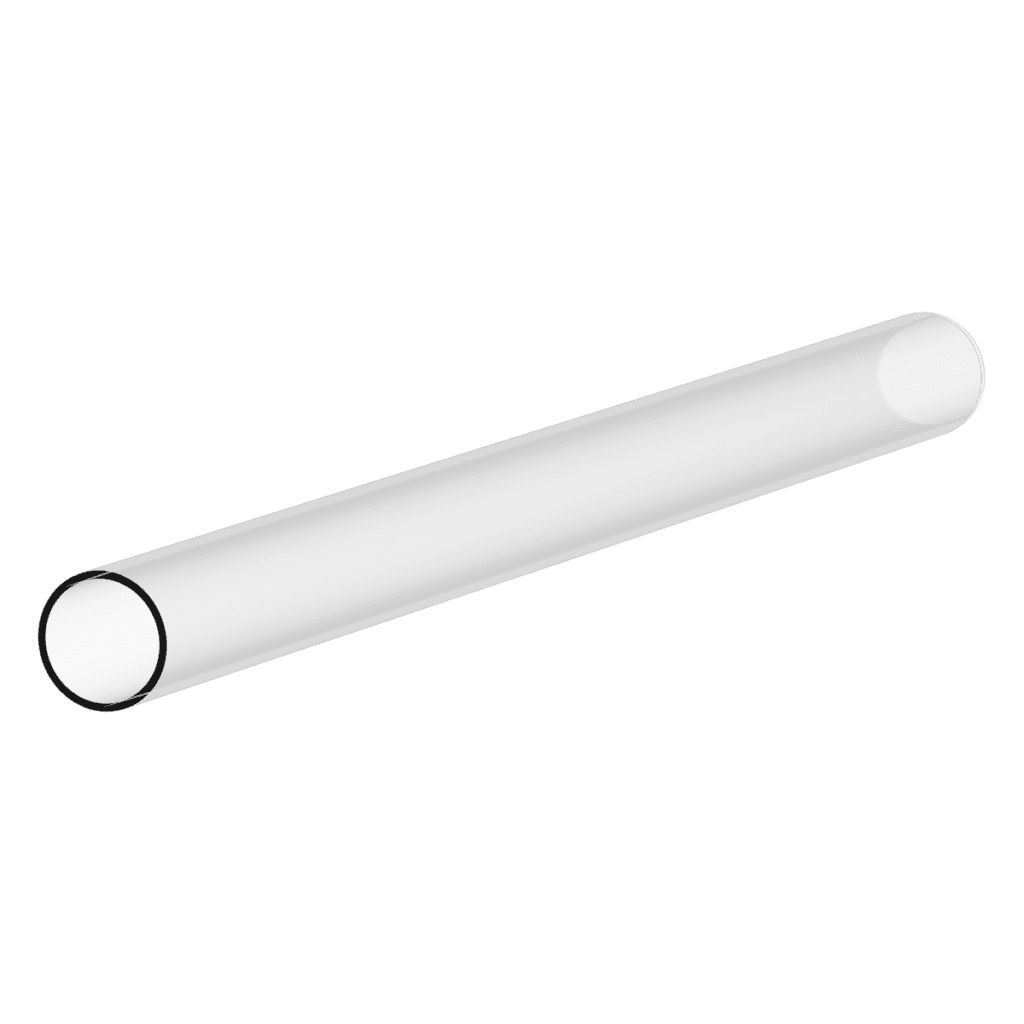 Quartz Glass Sleeve 3101113 – Standard 215 × 40 mm (9W) - 1