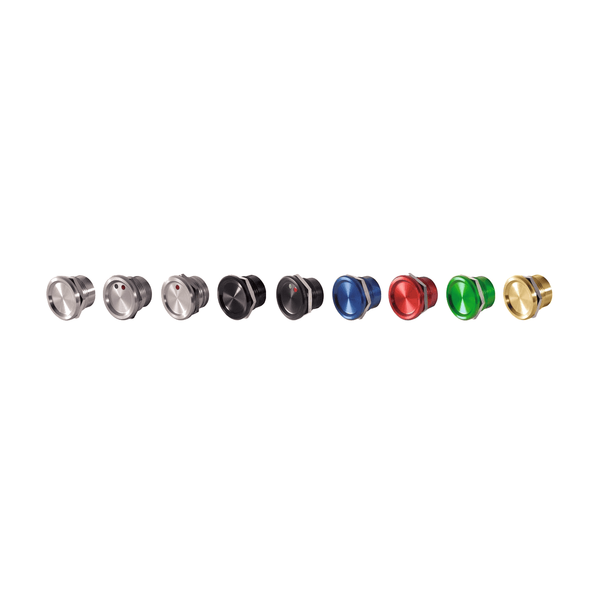 AstralPool 35760 2-LED Piezoelectric Push Button Set for Pool Control Panels - 3