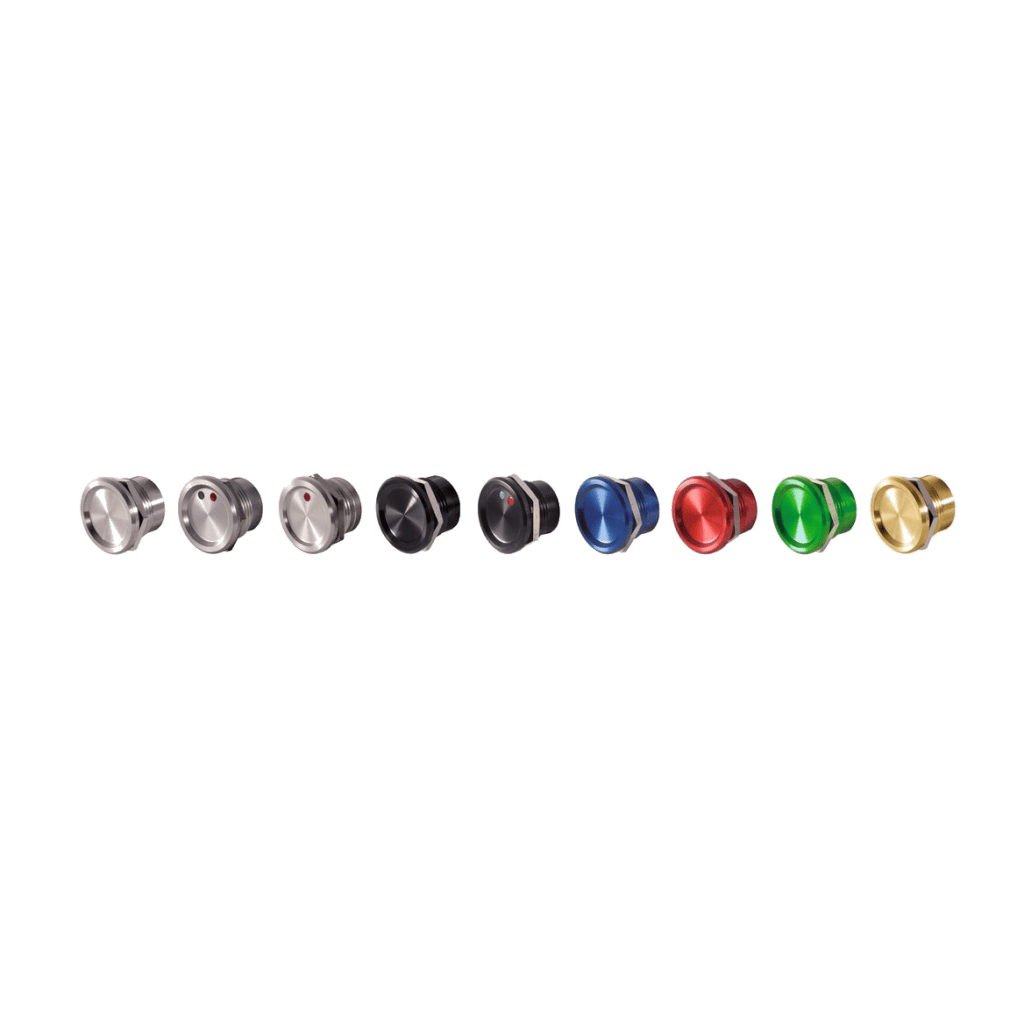 AstralPool 35760 2-LED Piezoelectric Push Button Set for Pool Control Panels - 4