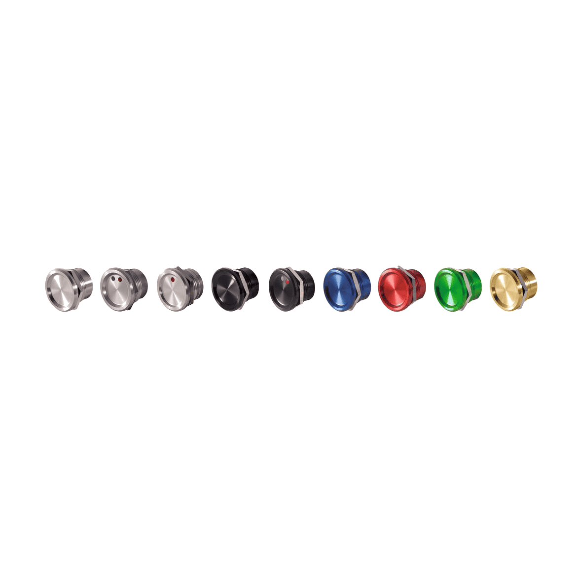 AstralPool 35760 2-LED Piezoelectric Push Button Set for Pool Control Panels - 4
