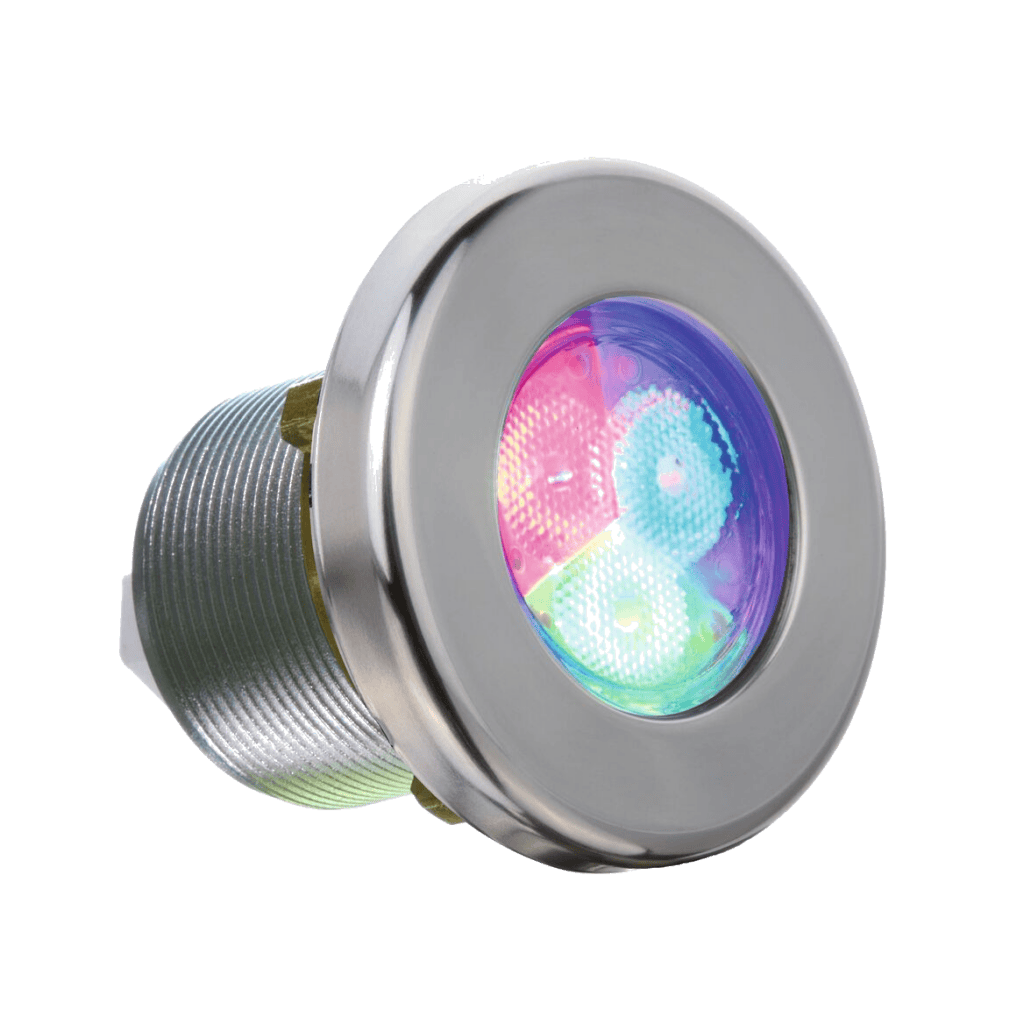 LumiPlus Mini SPA RGB Projector - Stainless Steel Decorative Ring - 1