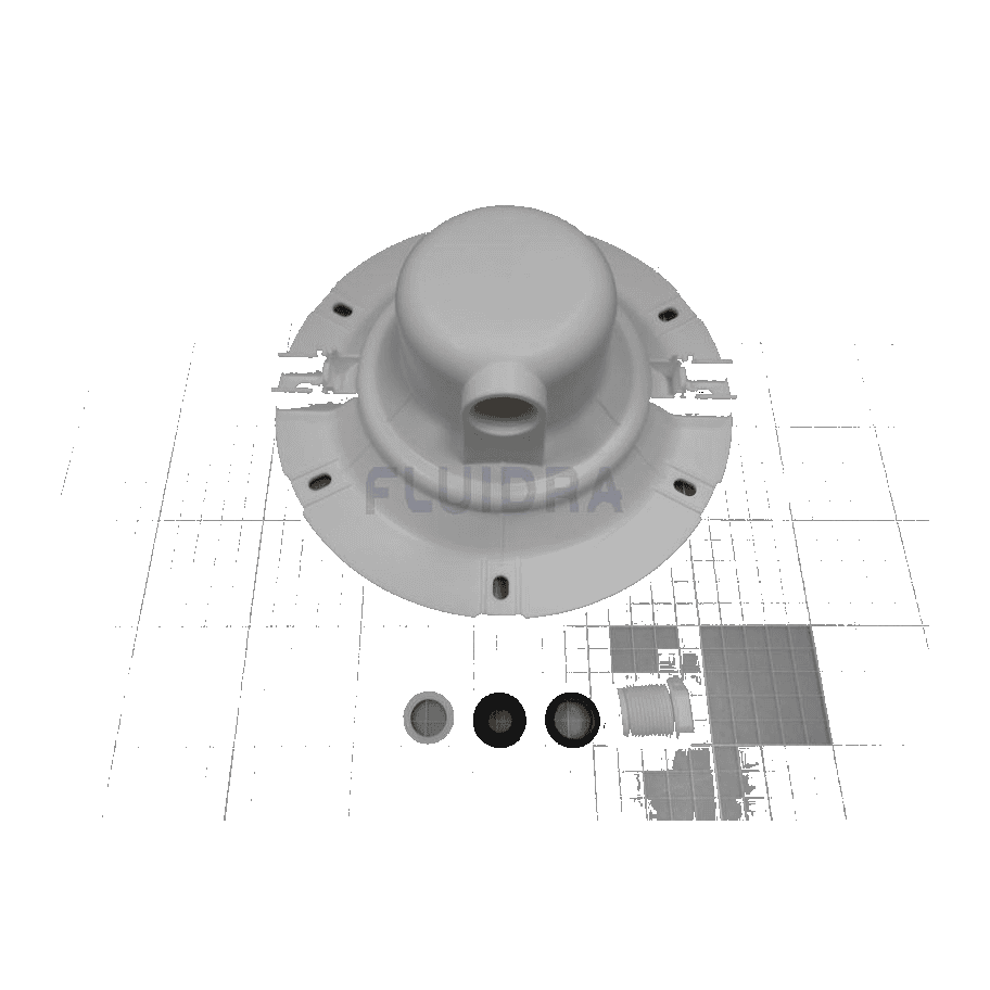 PAR56 Warm White Projector Kit – Concrete Pool (with Niche) - 2