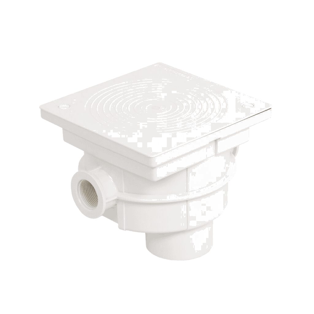 Fluidra - Flat Projector Trim Ring - White - 1