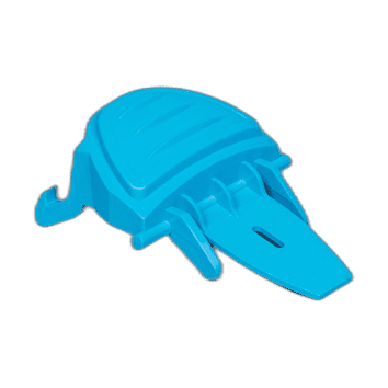 Zodiac - Cyan cover latch grip - R0638703 - 1