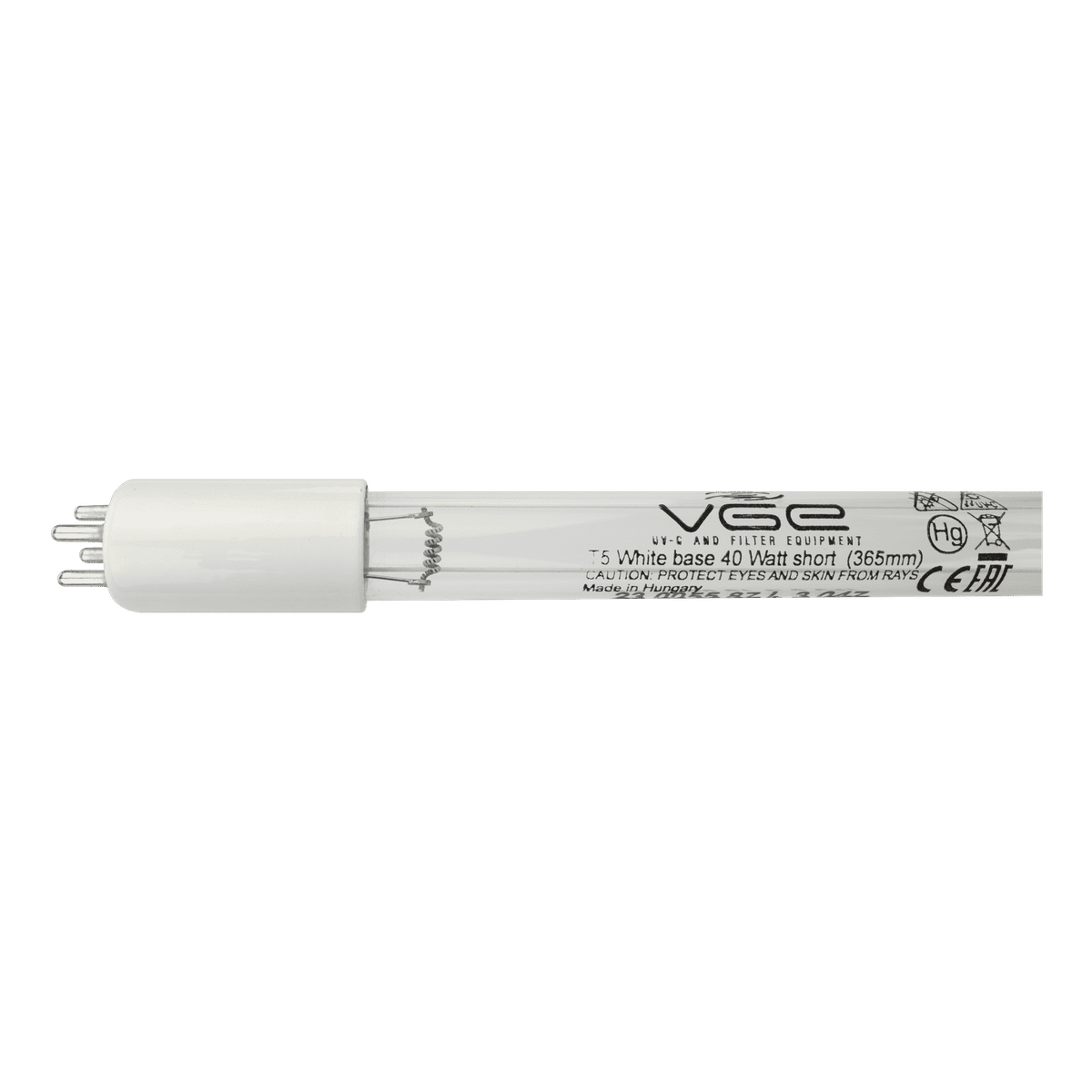 Blue Lagoon Saltwater UV-C 40W Short – Replacement UV-C Lamp (T5 40W, 365 mm) - 1