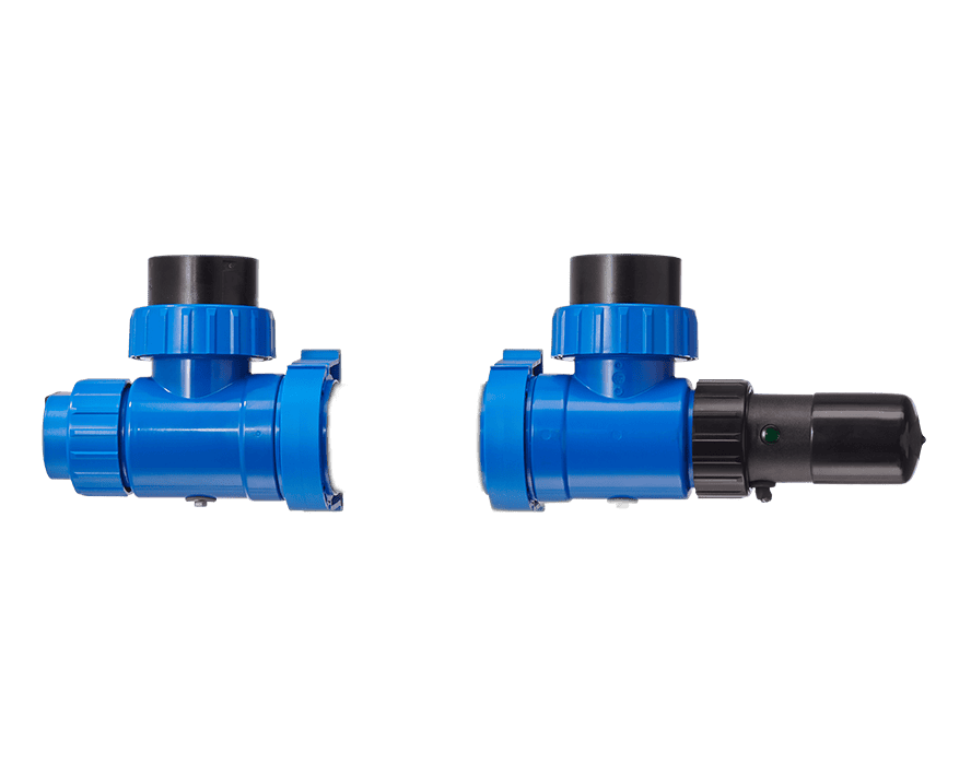 Blue Lagoon End cap 32 mm ABS Black - F990107 - 1