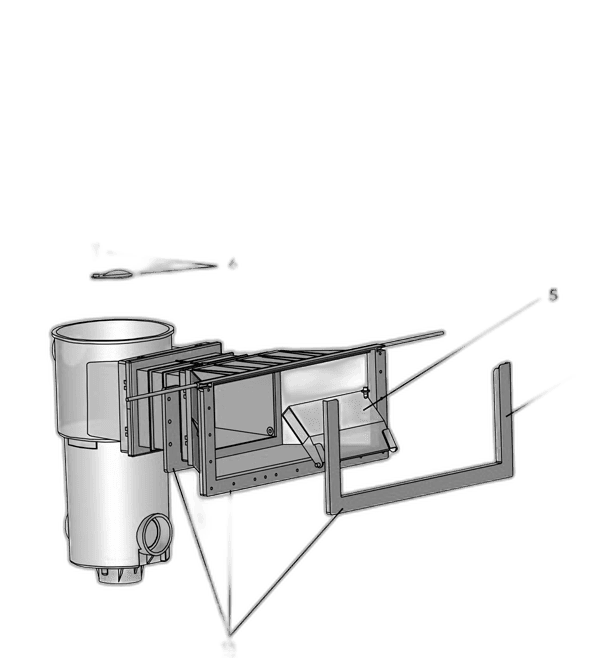 BWT Aquareva mirror skimmer face plate MR, white (pack of 2) - 40067041 - 1