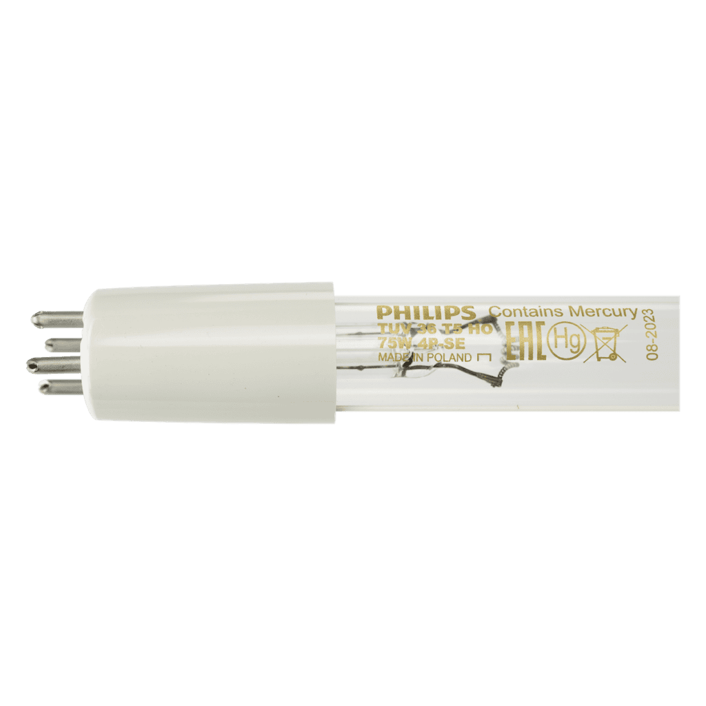 Philips TUV 36T5 75W HO UV-C Lamp – 4-Pin Base C (E800902PAM) - 1