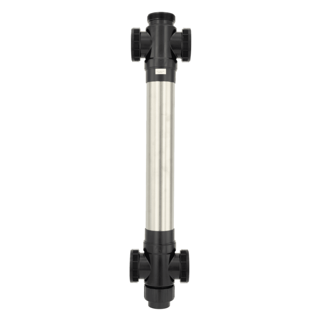 Xclear Black UV-C Housing 40/75W – Stainless Steel RVS 304 (H170009) - 1
