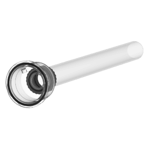 Quartz Glass Sleeve QG018 – VSC 400 × 25 mm (16/40W Amalgam)