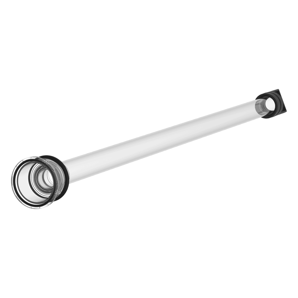 Quartz Glass Sleeve QG025 – VSC 886 × 31 mm (75W Ozon) - 1