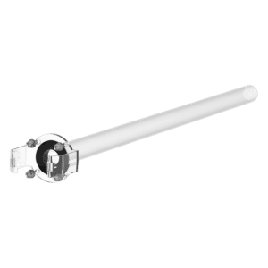 Quartz Glass Sleeve QG043 – SPT 645 × 25 mm (75W)