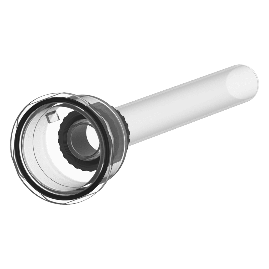 Quartz Glass Sleeve QG089 – VSC 281 × 25 mm (21W Amalgam) - 1