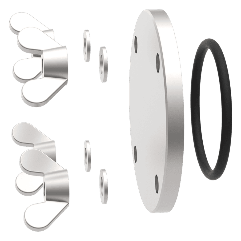Blind Plate INOX SPT + Mounting Kit (SP0050) - 1
