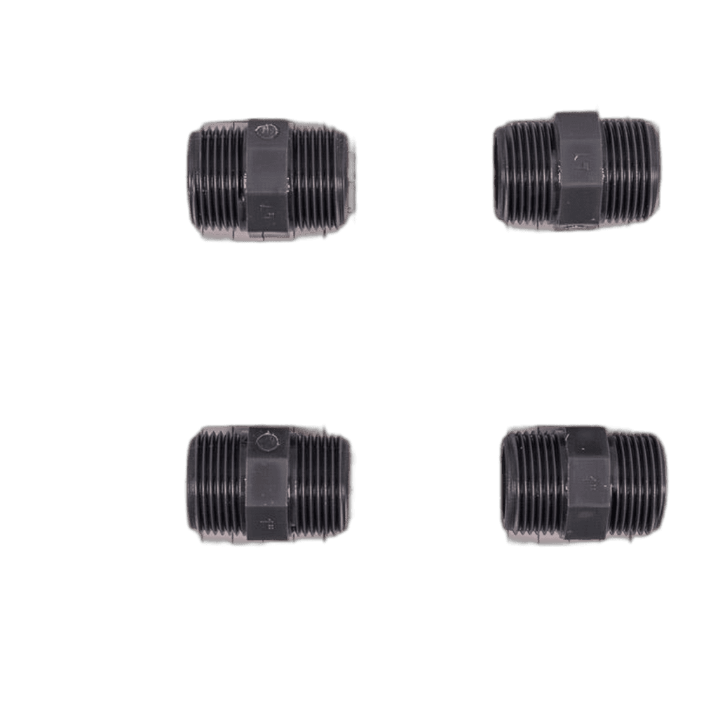 Fluidra - PVC Double Male-Threaded Nipple 1" - 1