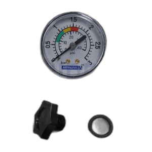 Fluidra - Pressure Gauge Assembly 1/8" BSP – Vesubio / Volcano Sand Filter