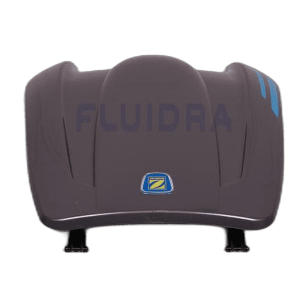 Zodiac - Top front cover grey with cyan details - R0808400 - 1