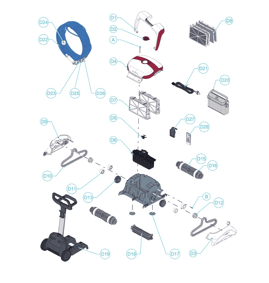 Maytronics Dolphin Active X5 IOT CB - 1