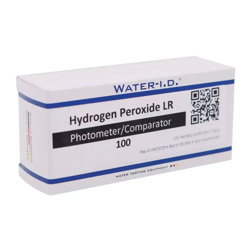 Water-ID - PoolLab Hydrogen Peroxide LR Reagent Tablets - Pack of 100 - TbsPHP100 - 1