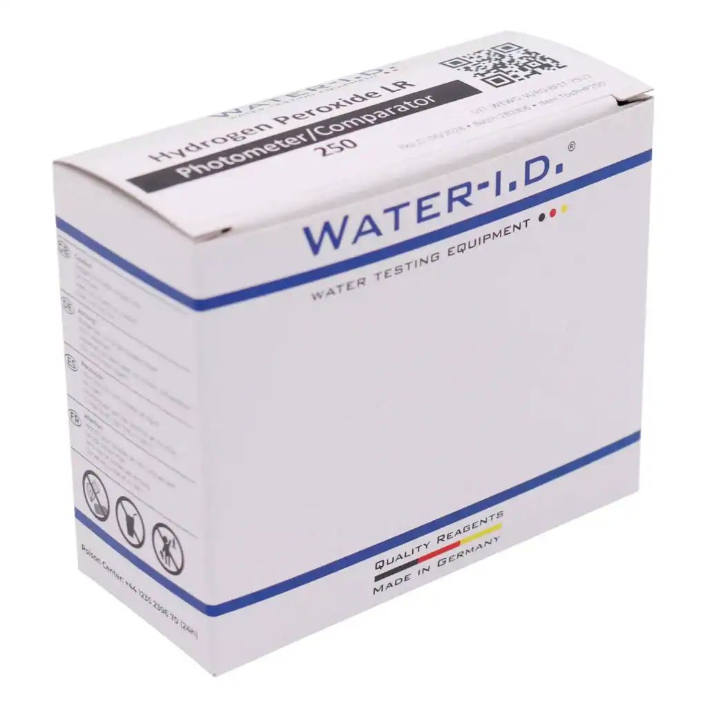 Water-ID - PoolLab Hydrogen Peroxide LR Reagent Tablets - Pack of 250 - TbsPHP250 - 1